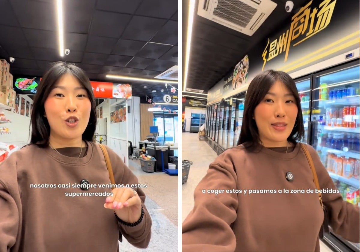 Una china que vive en España va a un supermercado de su país y explica todo lo que compra: «Las peceras...»
