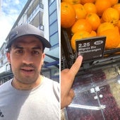 Un español va a un supermercado en Suiza y se queda sin palabras al descubrir el origen de la fruta y verdura