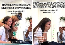 Saca más de un 13 en la PAU 2025 y se pone a llorar porque esperaba una nota más alta: «No entro»