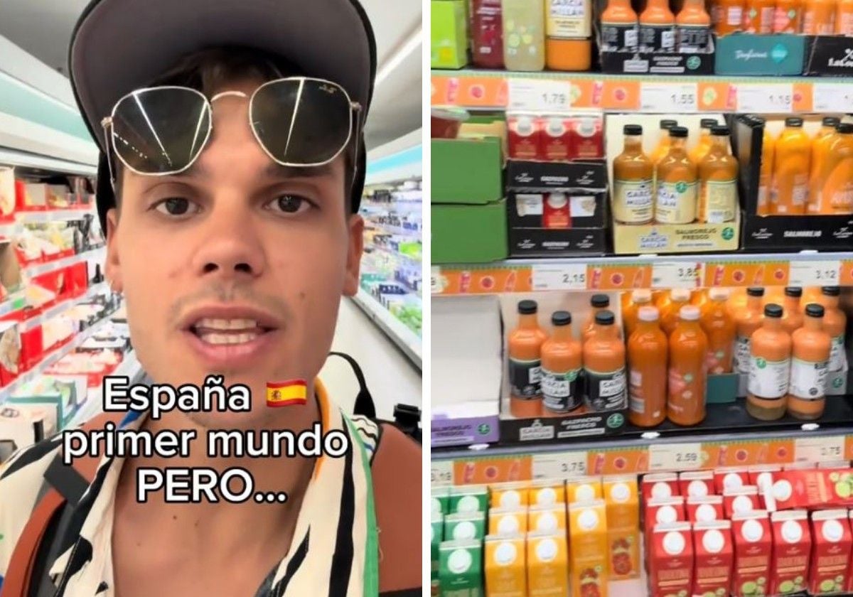 Un argentino de viaje por España, indignado por lo que no encuentra en los supermercados de nuestro país: «Primer mundo pero...»
