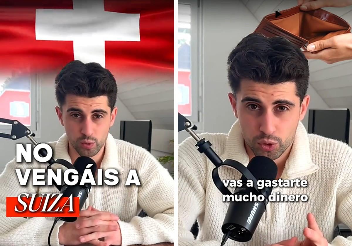 Un español que vive en Suiza avisa a la gente que se quiere mudar a este país: «No es buena idea que vengáis»