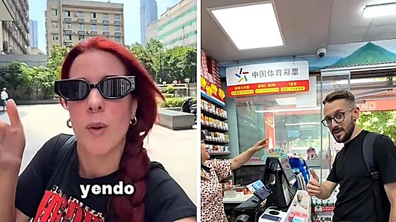 Dos españoles viajan a China y se quedan sin palabras al enterarse de cómo pagan allí en los supermercados: «Viven en el futuro»