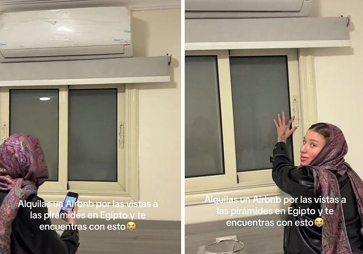 Reserva un Airbnb en Egipto con vistas a las pirámides y se queda sin palabras al ver el alojamiento: «Te encuentras con esto...»