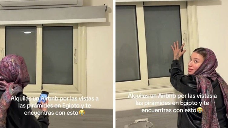 Reserva un Airbnb en Egipto con vistas a las pirámides y se queda sin palabras al ver el alojamiento: «Te encuentras con esto...»