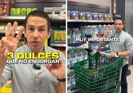Un dietista va a Mercadona e indica qué tres dulces apenas engordan y puedes tomar siempre que quieras: «Podrías comer infinito»