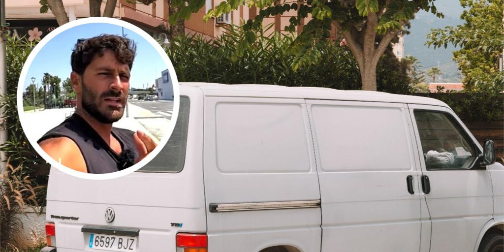 José Antonio, funcionario español que vive en una furgoneta: «Cobro 1300 euros y esto es lo que gasto viviendo aquí. El agua y la luz es completamente gratis»