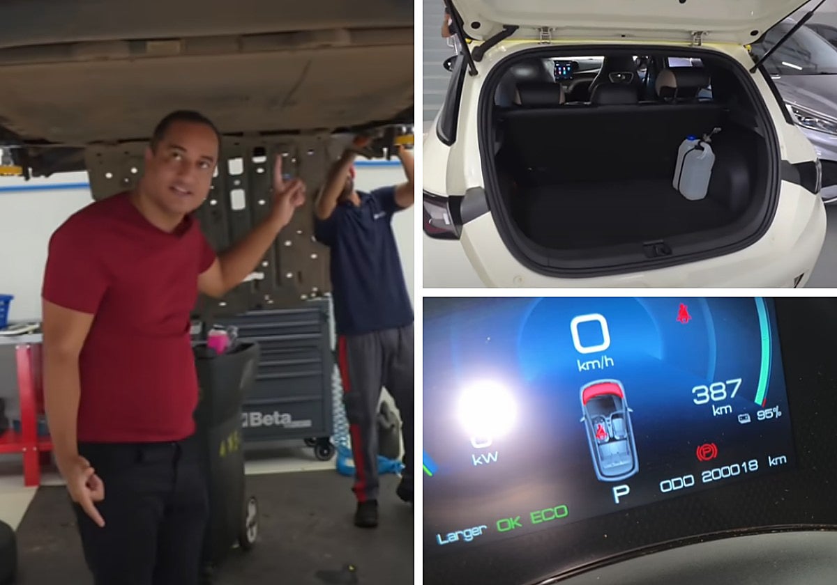 Usa un coche eléctrico chino como Uber y muestra su estado tras hacer más de 200.000 kilómetros