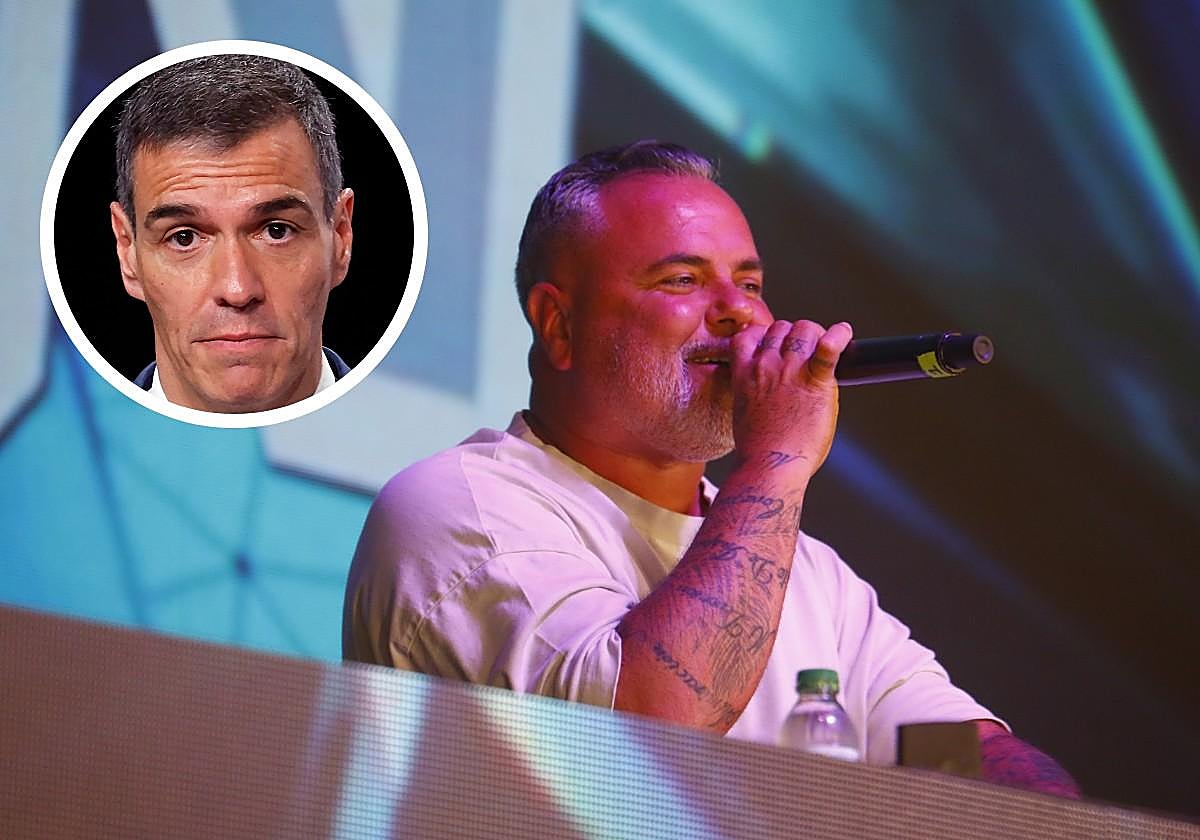 Juan Magán escucha cánticos en contra de Pedro Sánchez durante su concierto en Madrid y esta es su reacción