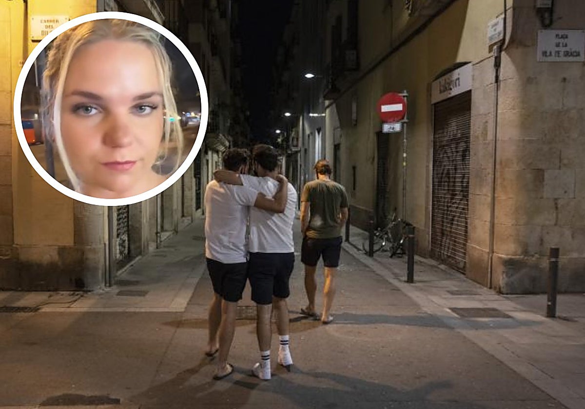 Una rusa que vive en Barcelona, muy clara sobre lo que cree «más peligroso» de la noche en la ciudad: «Voy caminando y...»