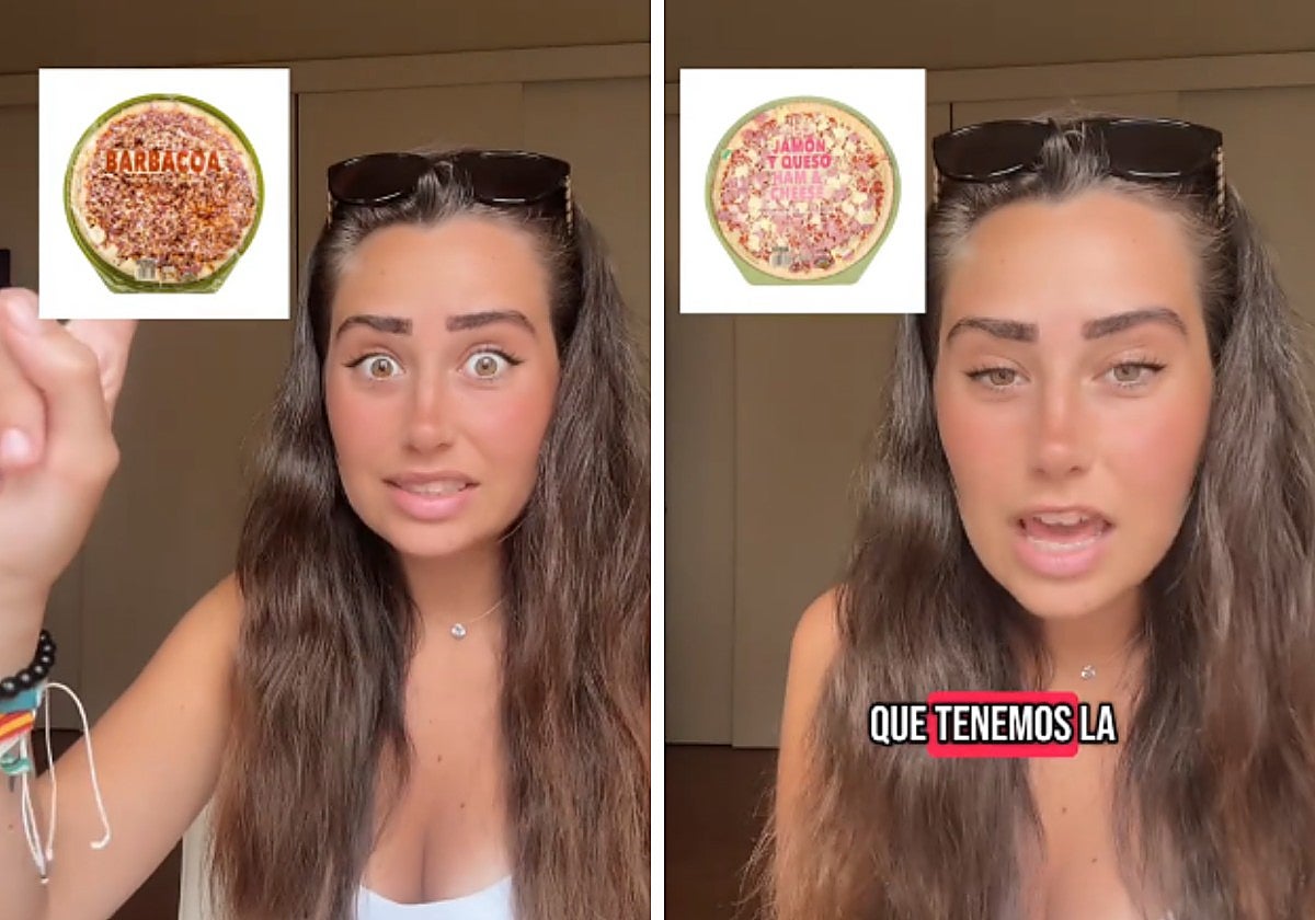Una italiana puntúa las pizzas del Mercadona