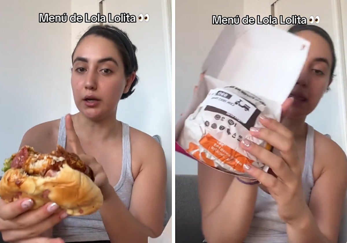 Prueba el menú de Lola Lolita del Burger King y esta es su reacción