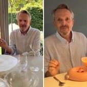 Miguel Bosé va a comer a ABaC, el restaurante de Jordi Cruz, y opina sin tapujos sobre su carta