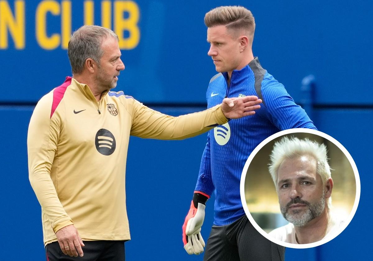 Cañizares adelanta el problema que tendrá el Barcelona con Ter Stegen tras la decisión de Hansi Flick: «Joan García va a jugar...»