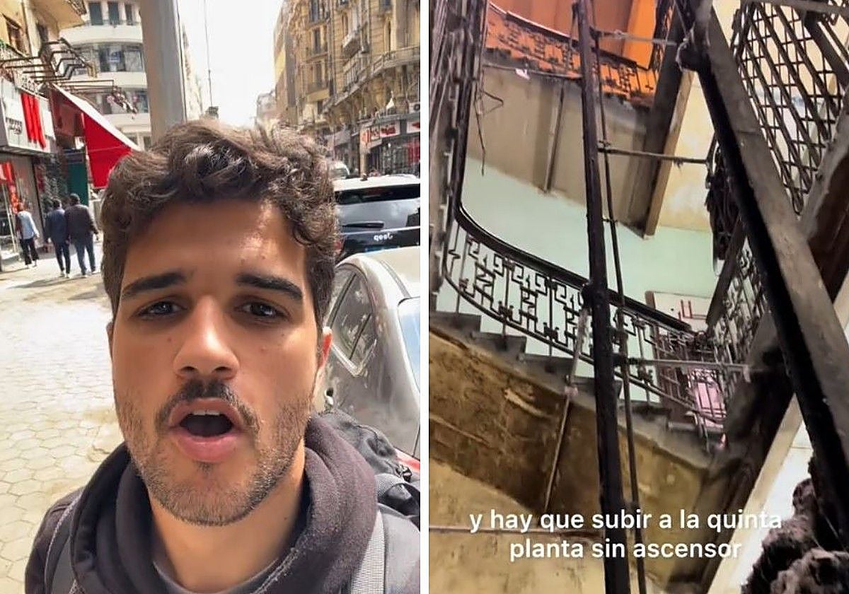 Se hospeda en el hotel más barato de Egipto y ésta es su experiencia: «Por lo menos tiene un colchón»