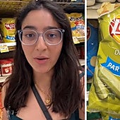 Una española en Estados Unidos enseña todas las variedades de Lay's y la gente alucina: «Me compraba el super entero»