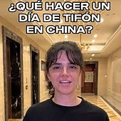 Una española que vive en China sufre los efectos de un tifón y explica cómo lo vive