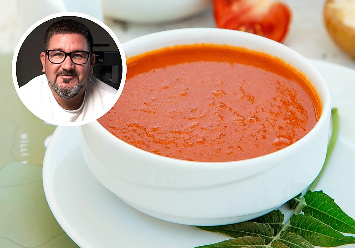 El chef Dani García explica cómo cocinar un gazpacho sabroso en pocos minutos: usa para su base un ingrediente poco común
