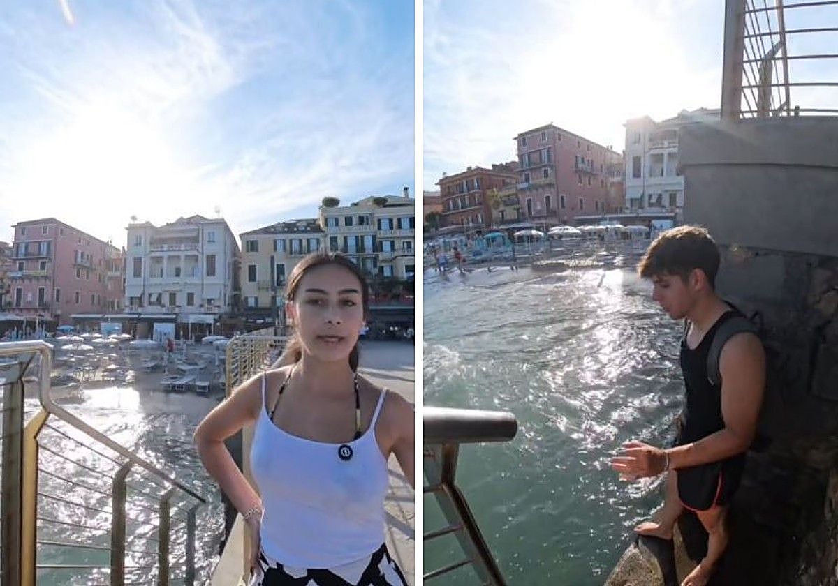 Una española de viaje por Italia, sin palabras con lo que pasa en las playas de este país: «Es surrealista»