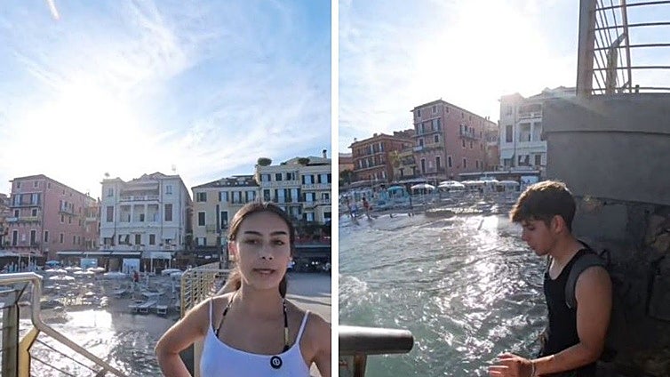 Una española de viaje por Italia, sin palabras con lo que pasa en las playas de este país: «Es surrealista»