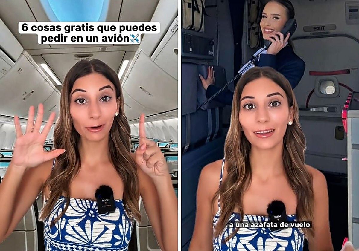 Una experta en viajes desvela los productos que las aerolíneas pueden dar gratis en cualquier vuelo largo: «No siempre te lo ofrecen»