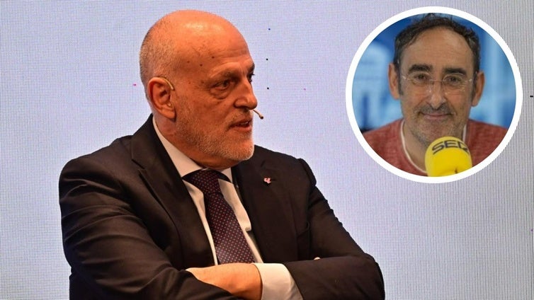 Javier Tebas responde con un duro ataque a las críticas de Iturralde González por el nuevo sistema arbitral: «Mi sueño húmedo es lo contrario a lo que viviste»