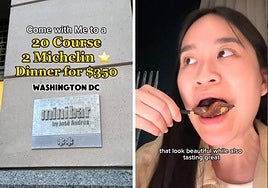 Paga 350 euros por cenar en Minibar, el restaurante del chef José Andrés en Estados Unidos, y opina sobre sus platos: «No comí ni un solo...»