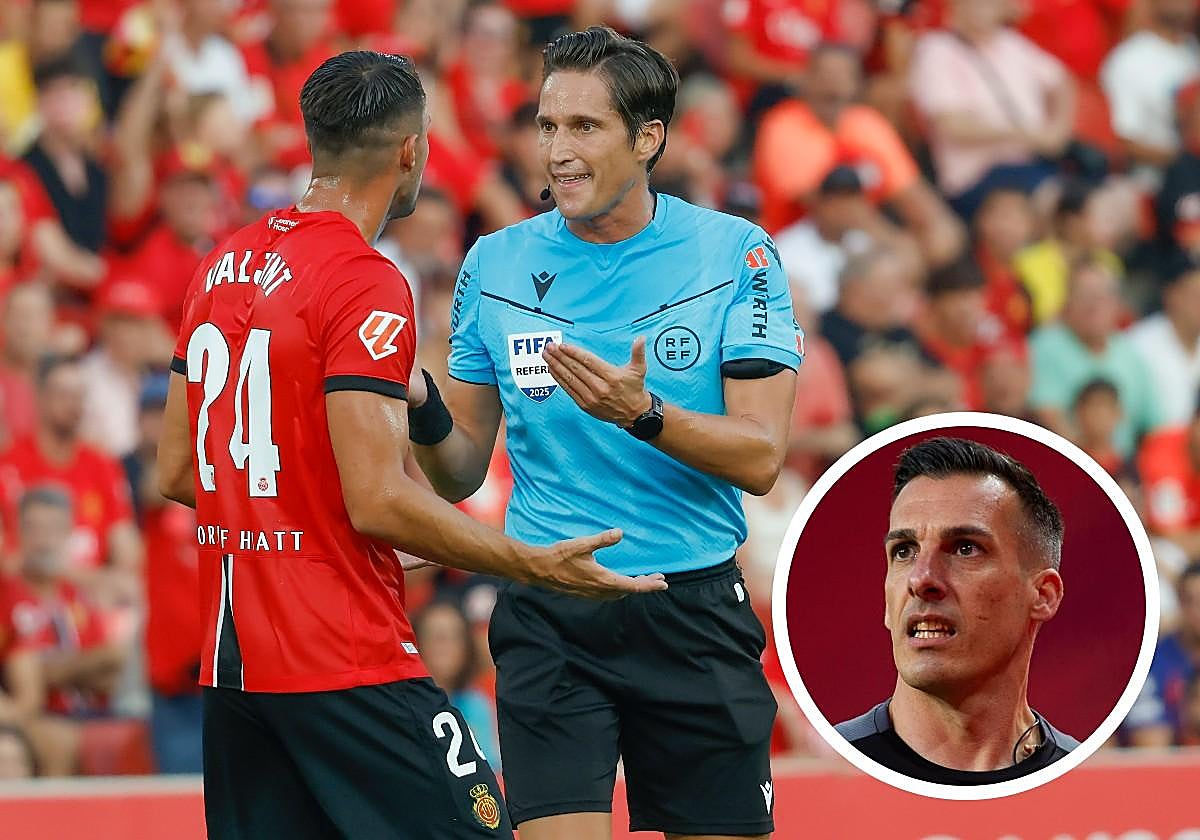 Estrada carga contra Munuera por el polémico gol del Barcelona en Mallorca: «Evidencia un desconocimiento de la norma»