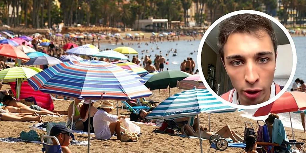 Un vecino de Gijón estalla contra los turistas de Madrid que van a Asturias en verano: «Iros a Benidorm»