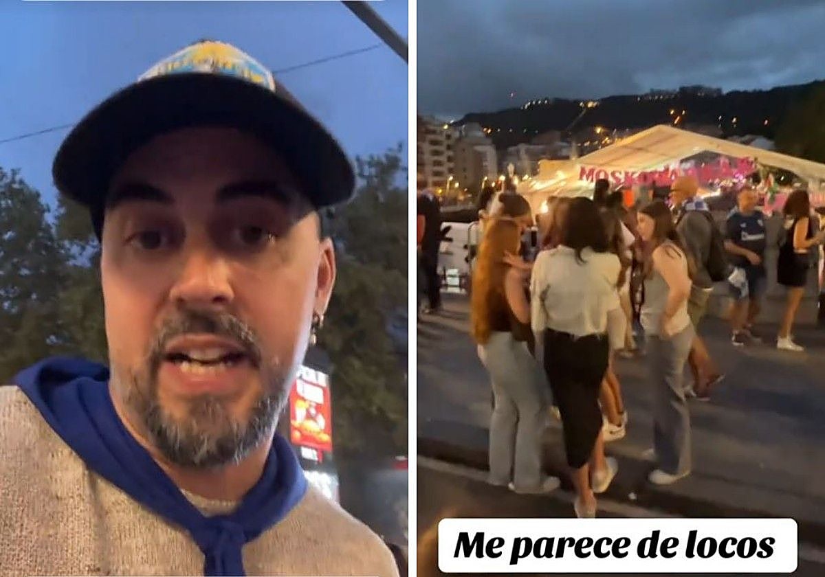 Un madrileño acude por primera vez a la Semana Grande de Bilbao y alucina con la fiesta allí: «Y no se queja nadie»