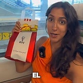 Una española de viaje por China, alucinada por lo que puede hacer desde un tren