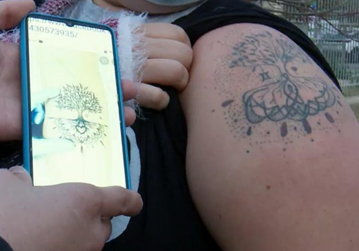 Se hacen un tatuaje con un tatuador a domicilio y el resultado les deja de piedra: «Sin parar de llorar»