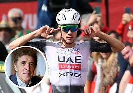 Perico Delgado se moja tras el ataque de Juan Ayuso al UAE en plena Vuelta: «No entiendo nada»