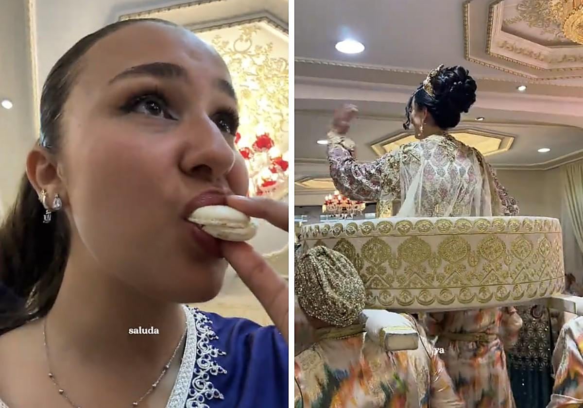 Va a una boda en Marruecos y enseña las diferencias con las ceremonias de España