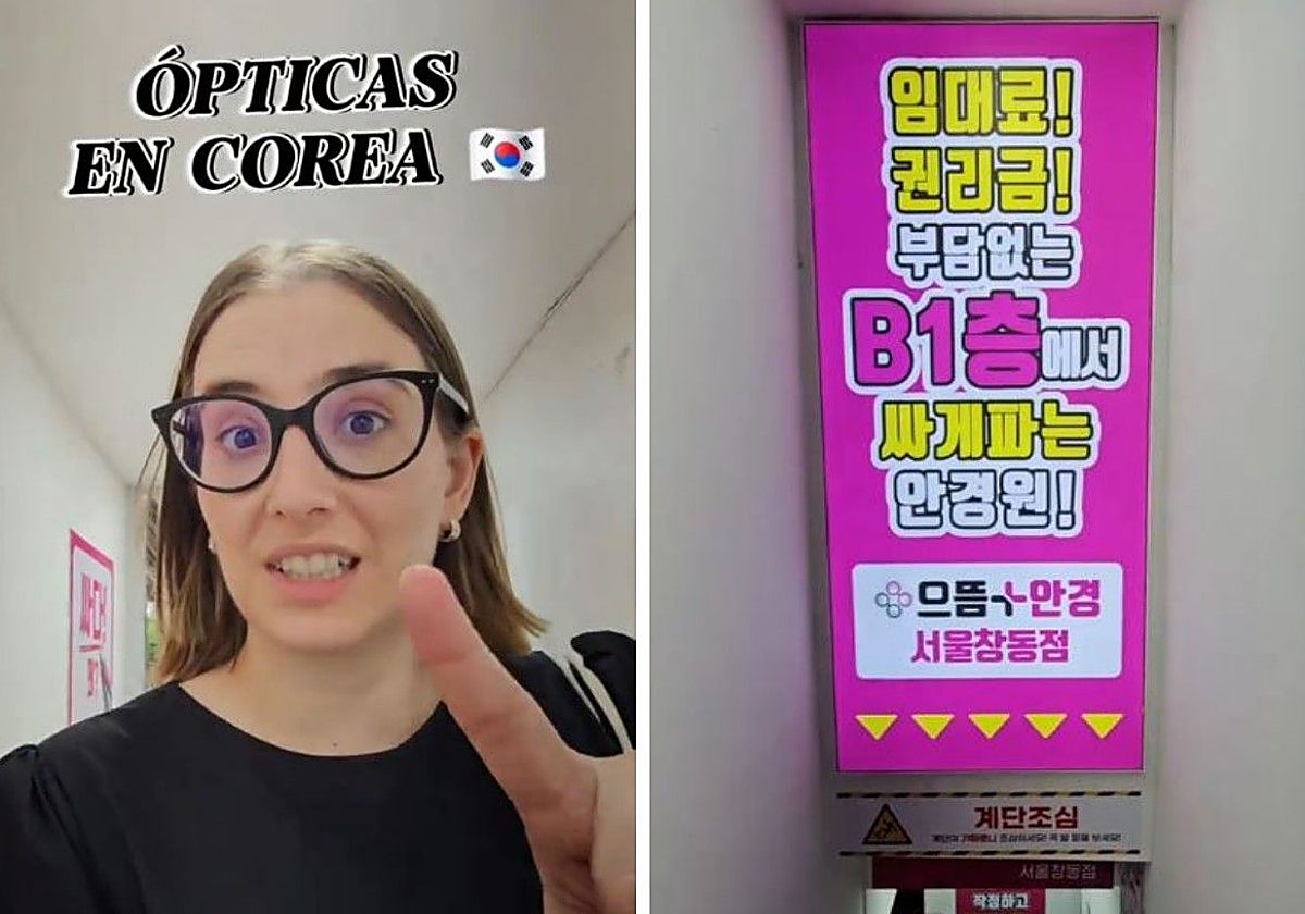 Una española que vive en Corea del Sur, impactada tras ir a una óptica de allí para renovarse las gafas: «Os vais a saturar»