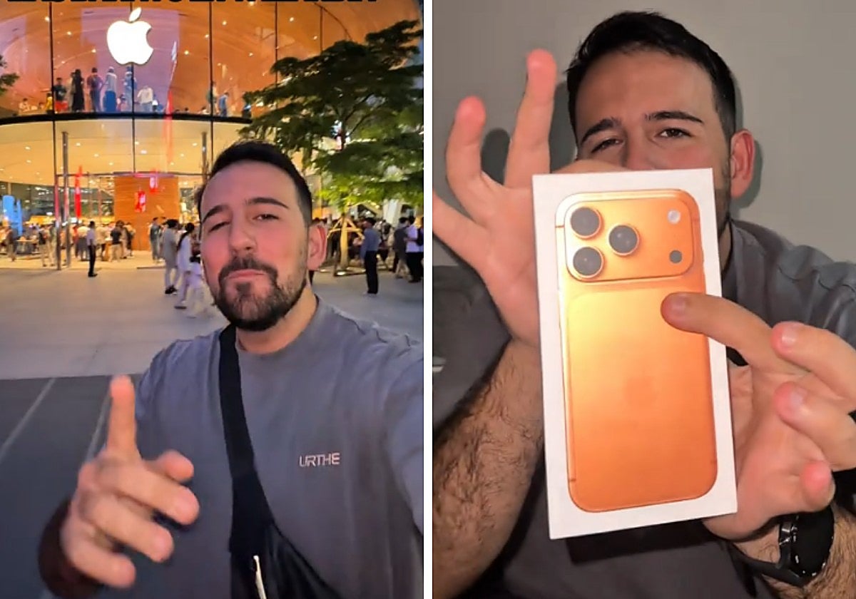 Un español en Tailandia se compa el iPhone y explica el motivo de su compra
