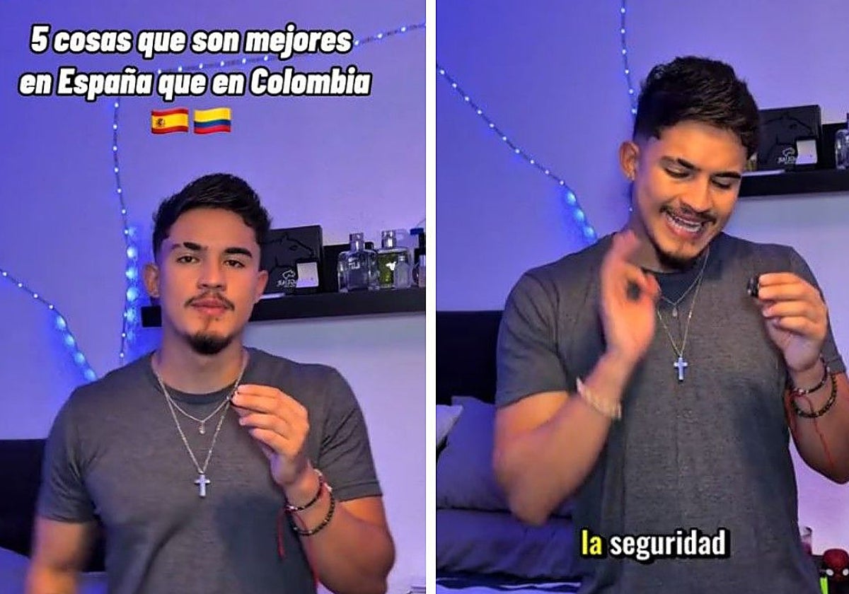 Un colombiano que vive en España, tajante sobre si hay inseguridad en nuestro país: «La gente está robando un poquito de más»