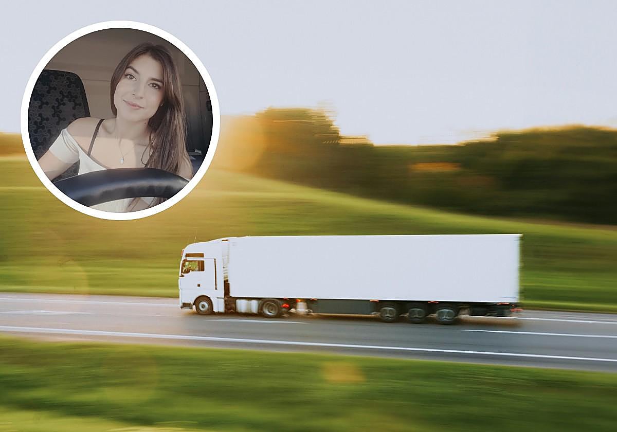 Una camionera española, sobre cómo es trabajar en las carreteras de nuestro país: «Por dinero no te quedas»