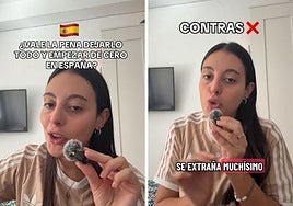 Una argentina que vive en España, tajante sobre si vale la pena dejarlo todo para venir a nuestro país: «Es duro»