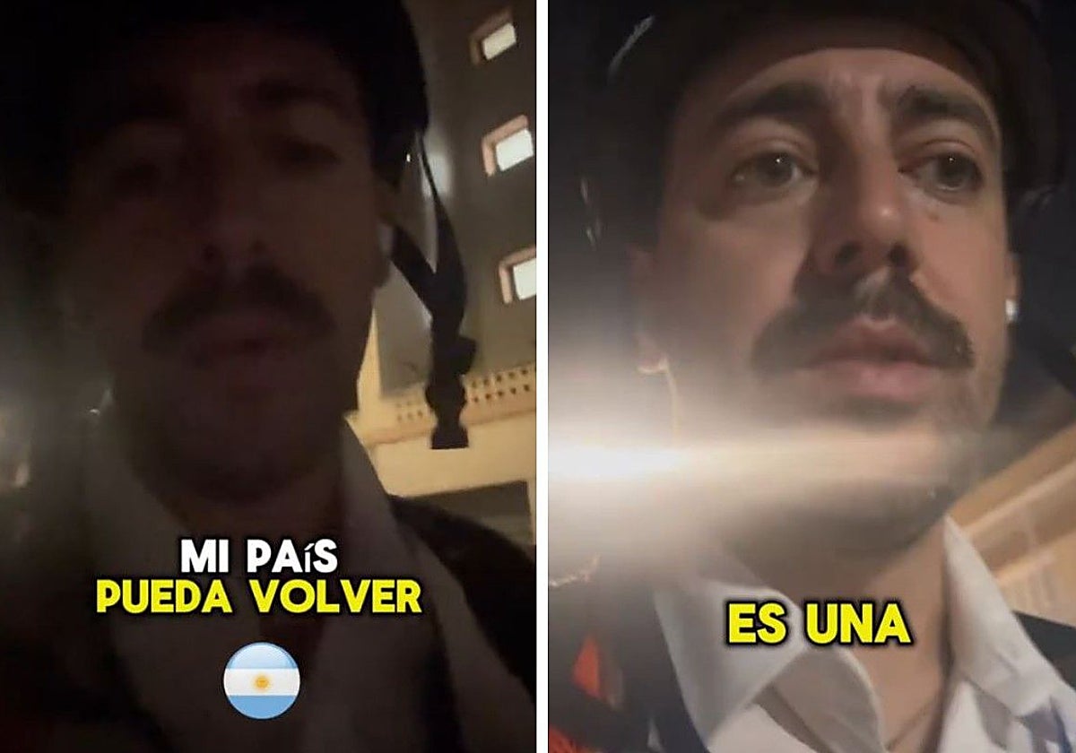 Un argentino que vive en España, tajante sobre la seguridad en nuestro país: «Esta es ahora mi normalidad»