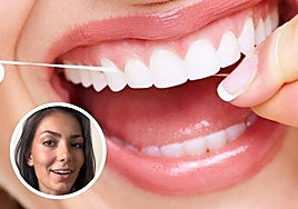 Una odontóloga enseña a pasarse correctamente el hilo dental: «Las muelas pueden parecer complicadas...»