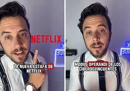 Un abogado advierte a los usuarios de Netflix de una nueva estafa: «Atento si no quieres llevarte un disgusto»