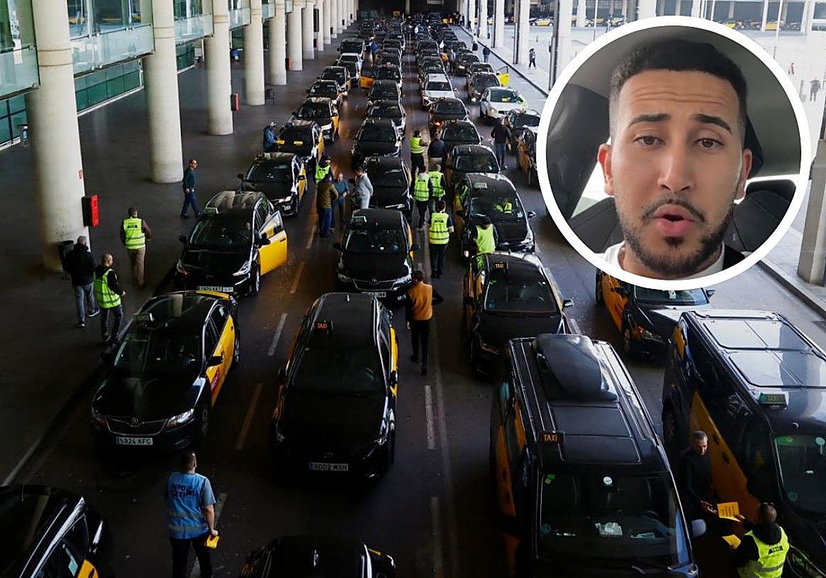 Un taxista de Barcelona lleva a unos clientes al aeropuerto y esto es lo que pasa al dejarlos : «Me he quedado flipando»