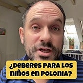Un español que vive en Polonia explica cómo son los deberes que mandan en los colegios en este país