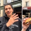 Un español viaja a París y compara el McDonald's con el Burger King: «Veo que la carne sobresale el pan»