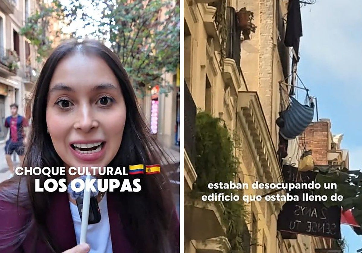 Una colombiana que vive en España, muy clara tras vivir de cerca el fenómeno de los okupas: «No tiene mucho sentido»