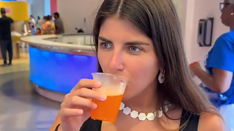 El color de la Fanta en EEUU