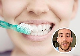 Un enfermero señala el tiempo que tiene que pasar para lavarse los dientes después de una comida: «No esperar daña el esmalte»