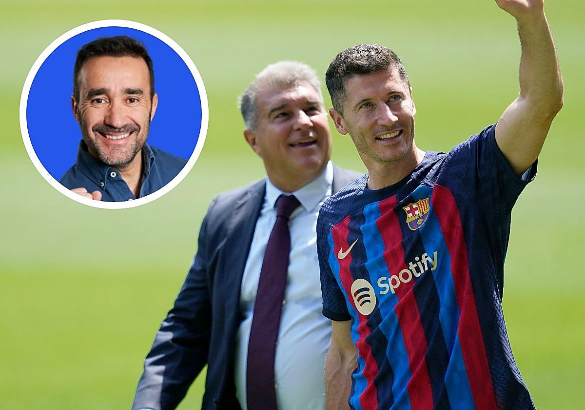 Juanma Castaño no da crédito con la petición del Barcelona a Lewandowski: «Suena a cachondeo pero me parece peligroso»