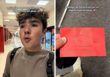 Un español que estudia en un instituto de Estados Unidos explica cómo los castigan en los centros de este país