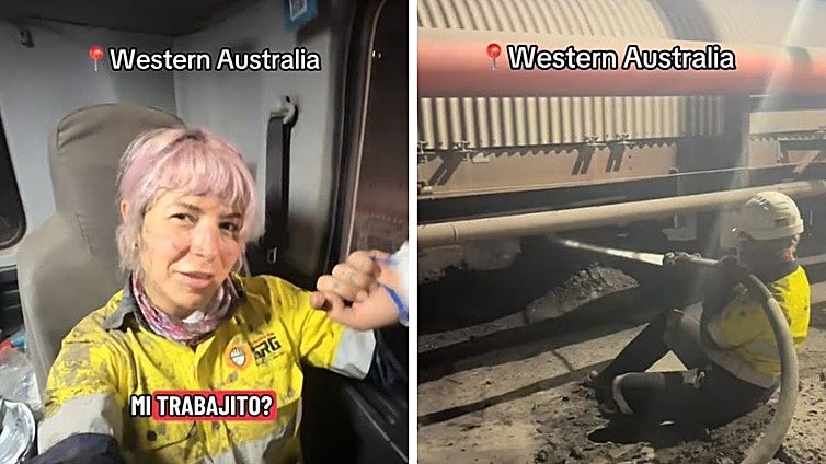 Una española que vive en Australia desvela cuánto cobra trabajando en una mina: «Las horas se te pasan muertas»